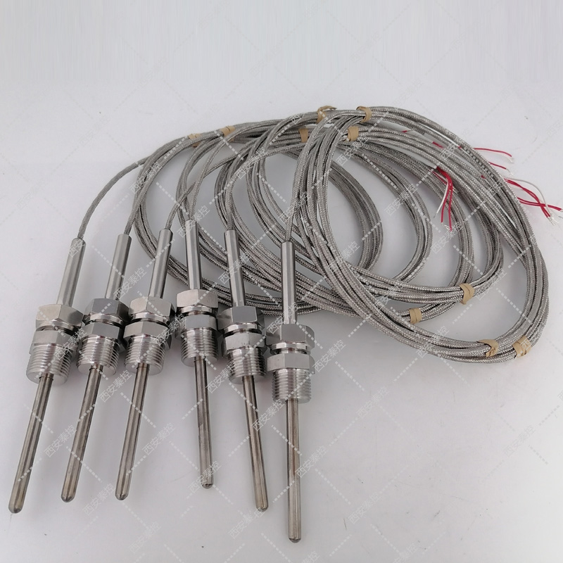 TR40/DIN EN60751/2xPT100/A/3/-50-+500℃德国威卡WIKA电机温度计